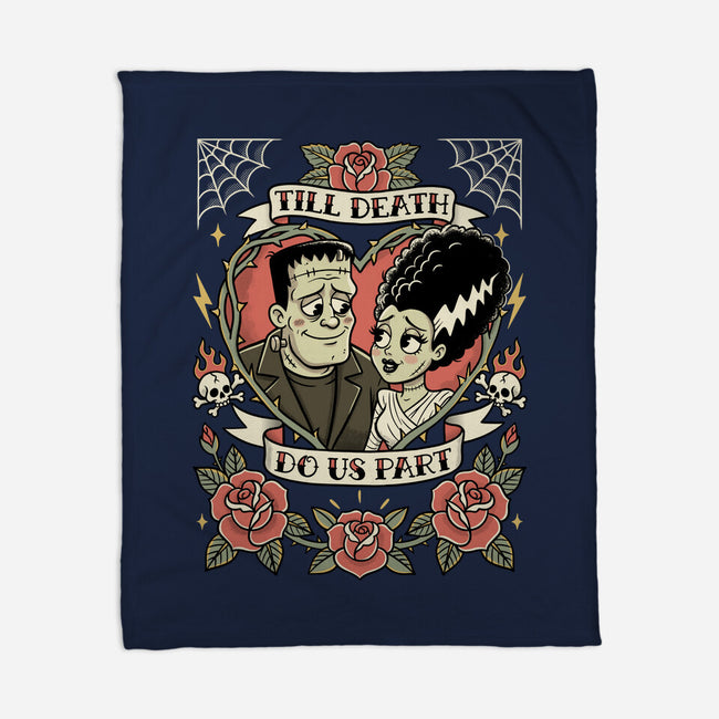 Monster Love Tattoo-None-Fleece-Blanket-P1yu5h