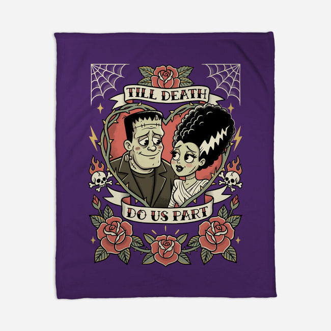 Monster Love Tattoo-None-Fleece-Blanket-P1yu5h