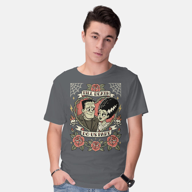 Monster Love Tattoo-Mens-Basic-Tee-P1yu5h