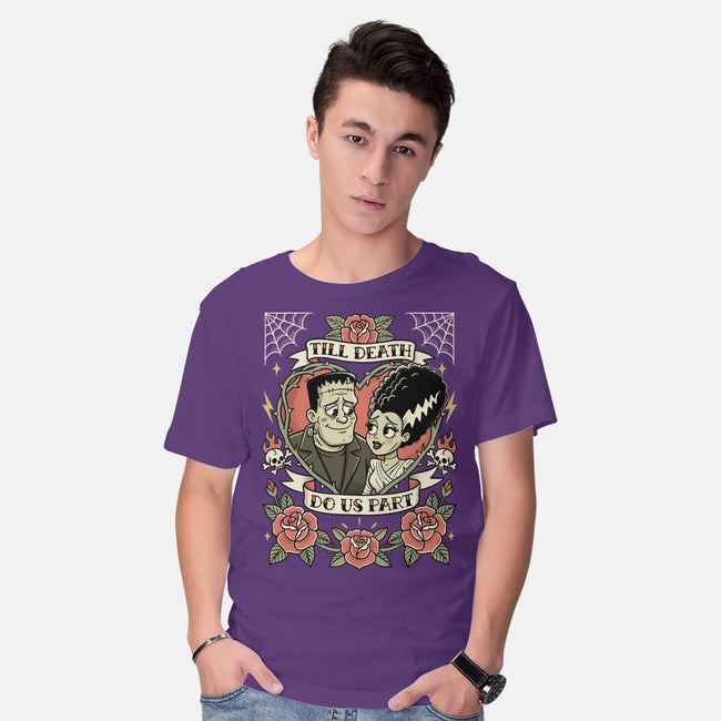 Monster Love Tattoo-Mens-Basic-Tee-P1yu5h