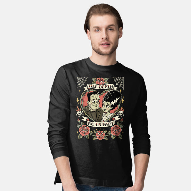 Monster Love Tattoo-Mens-Long Sleeved-Tee-P1yu5h