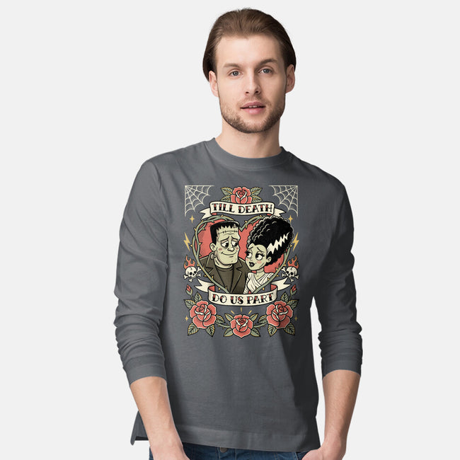 Monster Love Tattoo-Mens-Long Sleeved-Tee-P1yu5h
