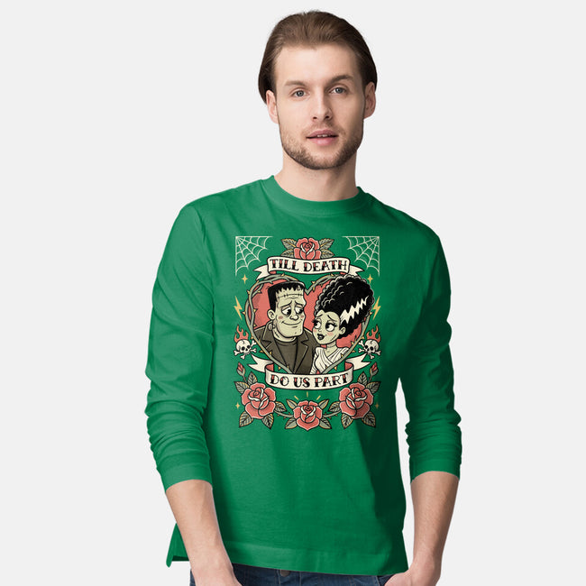 Monster Love Tattoo-Mens-Long Sleeved-Tee-P1yu5h