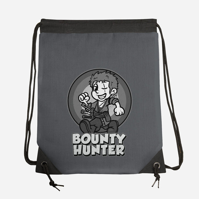 Vintage Black Leg-None-Drawstring-Bag-Badbone Collections