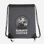 Vintage Black Leg-None-Drawstring-Bag-Badbone Collections