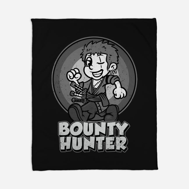 Vintage Black Leg-None-Fleece-Blanket-Badbone Collections