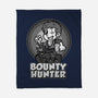 Vintage Black Leg-None-Fleece-Blanket-Badbone Collections