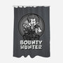 Vintage Black Leg-None-Polyester-Shower Curtain-Badbone Collections