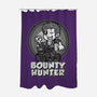 Vintage Black Leg-None-Polyester-Shower Curtain-Badbone Collections