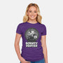 Vintage Black Leg-Womens-Fitted-Tee-Badbone Collections