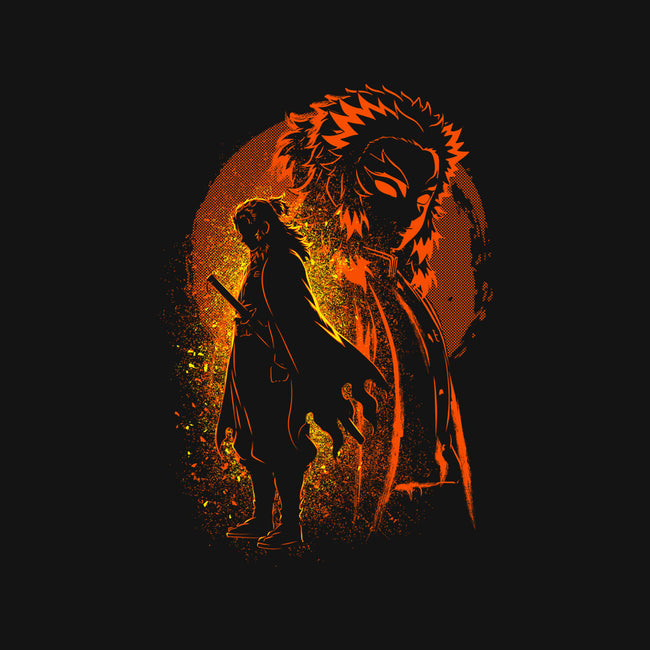 Rengoku Silhouette-Womens-Basic-Tee-Badbone Collections