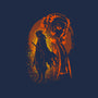 Rengoku Silhouette-Unisex-Kitchen-Apron-Badbone Collections
