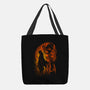 Rengoku Silhouette-None-Basic Tote-Bag-Badbone Collections