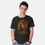 Rengoku Silhouette-Mens-Basic-Tee-Badbone Collections