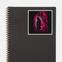 Nezuko Silhouette-None-Glossy-Sticker-Badbone Collections