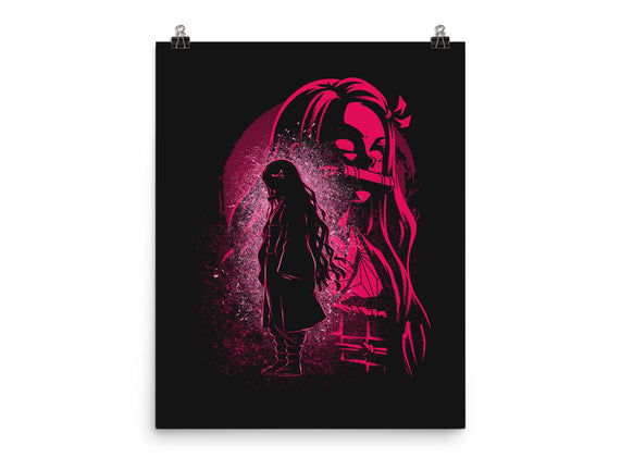 Nezuko Silhouette