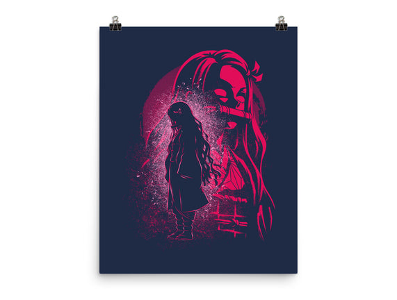 Nezuko Silhouette