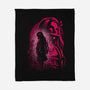 Nezuko Silhouette-None-Fleece-Blanket-Badbone Collections