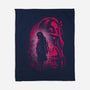Nezuko Silhouette-None-Fleece-Blanket-Badbone Collections