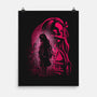 Nezuko Silhouette-None-Matte-Poster-Badbone Collections