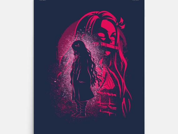 Nezuko Silhouette