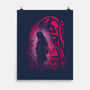 Nezuko Silhouette-None-Matte-Poster-Badbone Collections