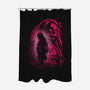 Nezuko Silhouette-None-Polyester-Shower Curtain-Badbone Collections