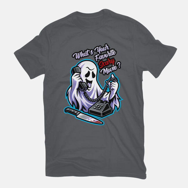 Ghost Call-Unisex-Basic-Tee-goodidearyan