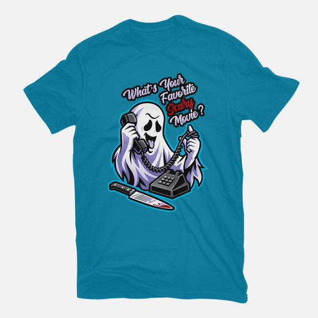 Ghost Call-Mens-Basic-Tee-goodidearyan