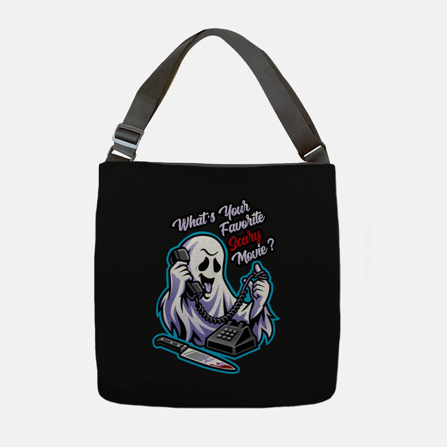 Ghost Call-None-Adjustable Tote-Bag-goodidearyan