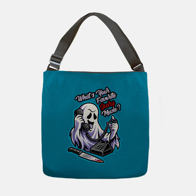 Ghost Call-None-Adjustable Tote-Bag-goodidearyan