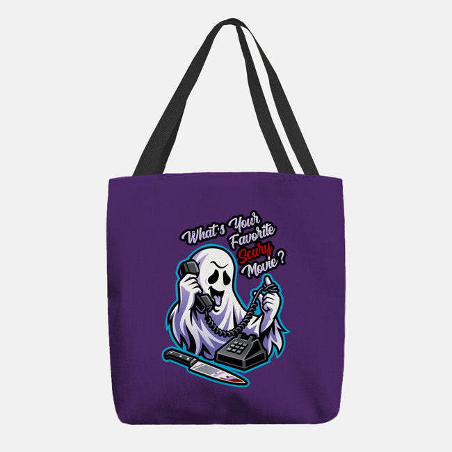 Ghost Call-None-Basic Tote-Bag-goodidearyan