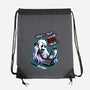Ghost Call-None-Drawstring-Bag-goodidearyan