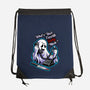 Ghost Call-None-Drawstring-Bag-goodidearyan