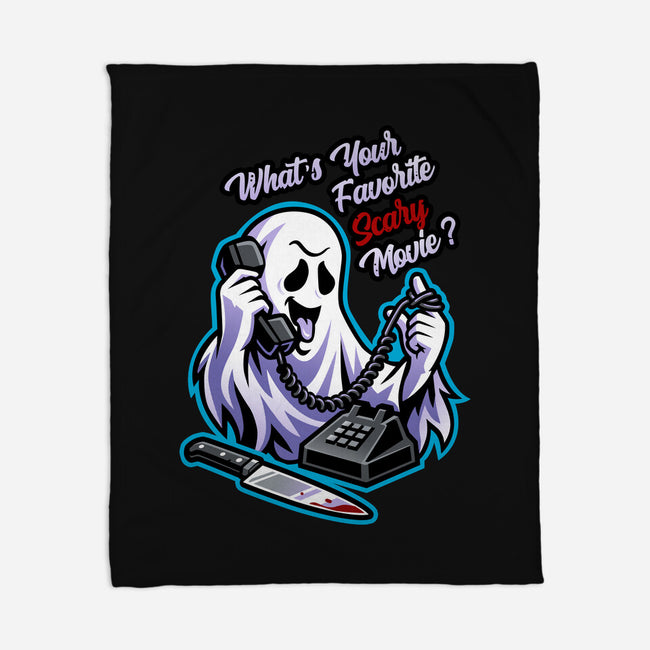 Ghost Call-None-Fleece-Blanket-goodidearyan