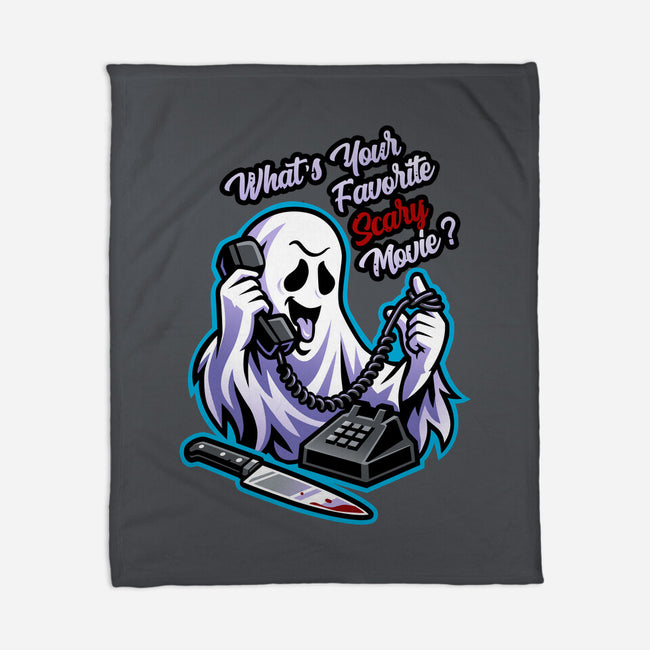 Ghost Call-None-Fleece-Blanket-goodidearyan