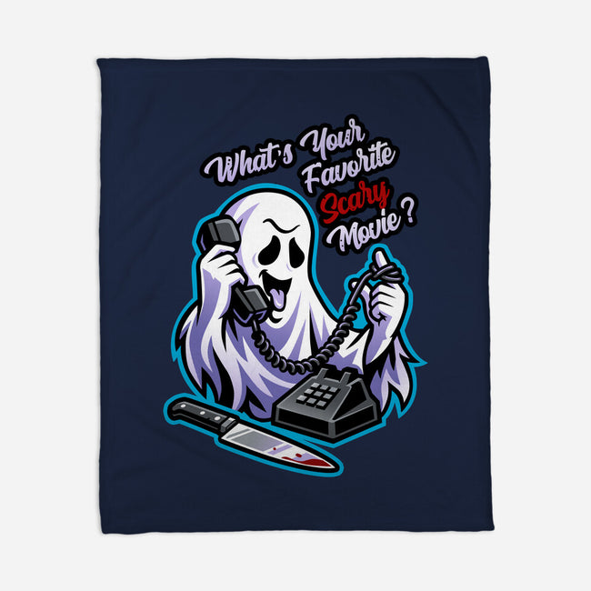 Ghost Call-None-Fleece-Blanket-goodidearyan