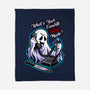 Ghost Call-None-Fleece-Blanket-goodidearyan