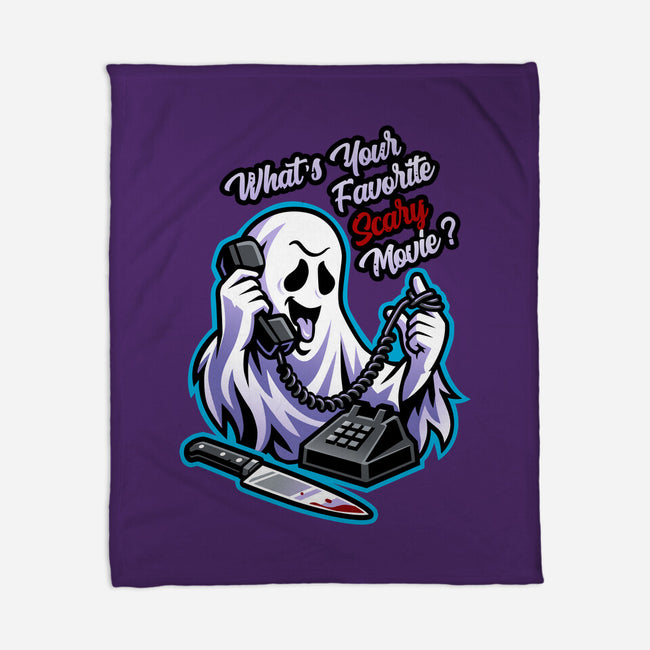Ghost Call-None-Fleece-Blanket-goodidearyan