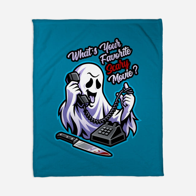 Ghost Call-None-Fleece-Blanket-goodidearyan