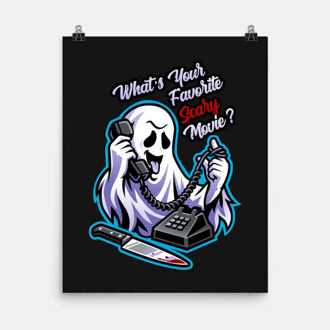 Ghost Call-None-Matte-Poster-goodidearyan