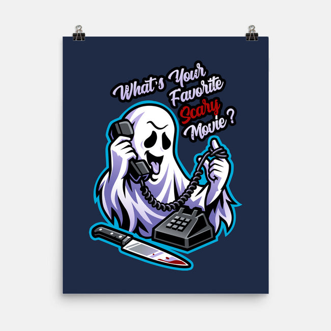 Ghost Call-None-Matte-Poster-goodidearyan