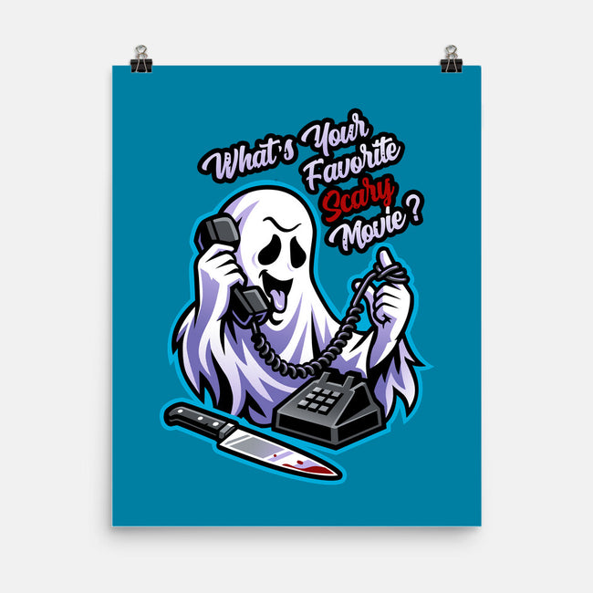 Ghost Call-None-Matte-Poster-goodidearyan