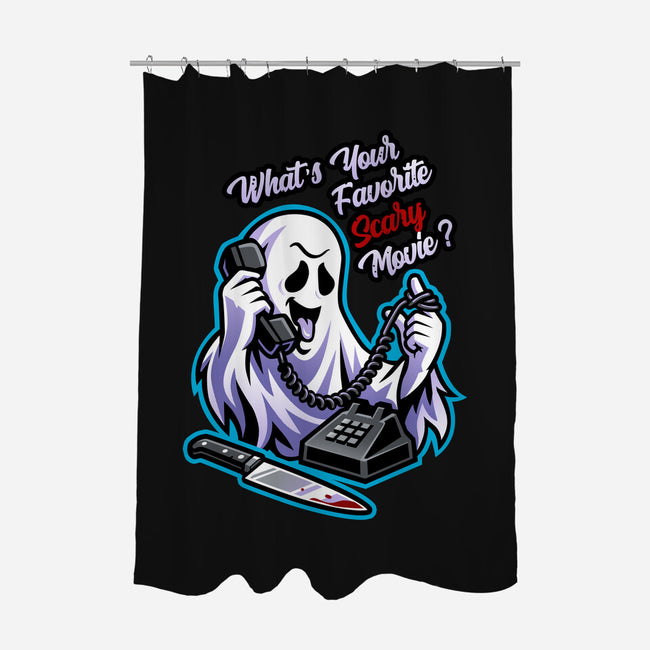Ghost Call-None-Polyester-Shower Curtain-goodidearyan