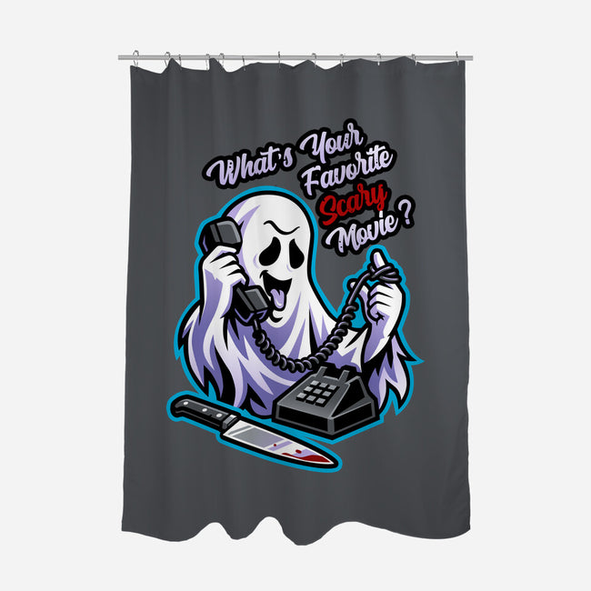 Ghost Call-None-Polyester-Shower Curtain-goodidearyan