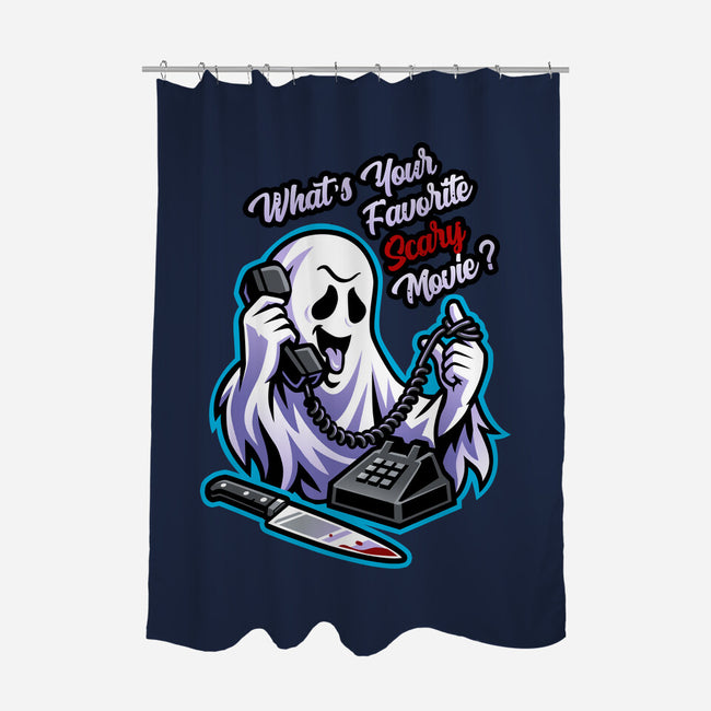 Ghost Call-None-Polyester-Shower Curtain-goodidearyan