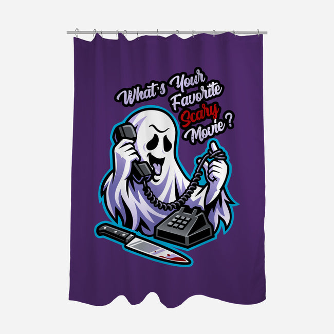 Ghost Call-None-Polyester-Shower Curtain-goodidearyan
