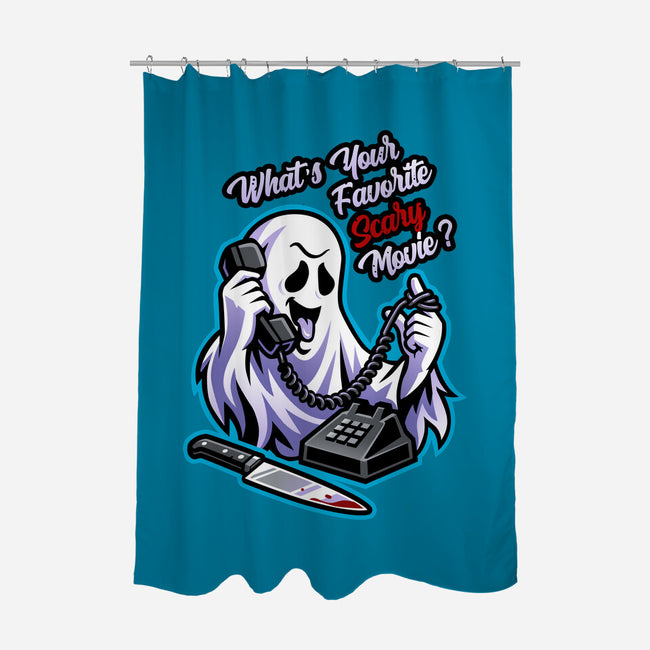 Ghost Call-None-Polyester-Shower Curtain-goodidearyan