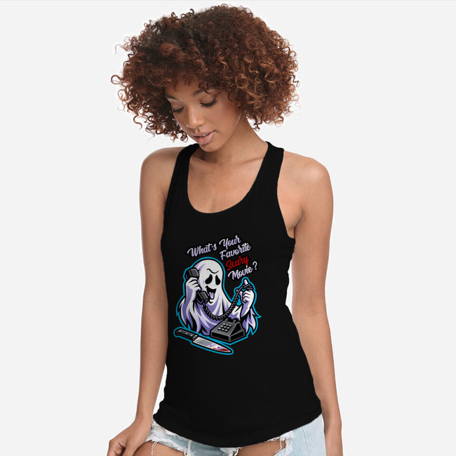 Ghost Call-Womens-Racerback-Tank-goodidearyan