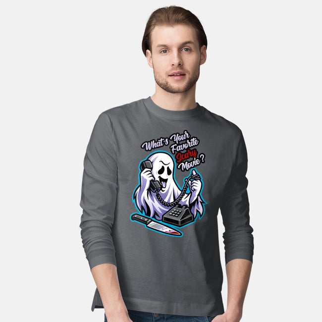 Ghost Call-Mens-Long Sleeved-Tee-goodidearyan